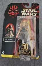 Star Wars Black Series Jar Jar Binks Phantom Menace card back - Exclusive