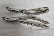 Set of 2 HENRY SCHEIN Dental Extracting Forceps 151  (100-7727) & 150 (100-5797)