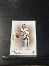 2011 Panini Prime Signatures - Jim Plunkett #92 Prime Proof Blue /49