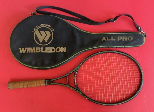 Wimbledon All Pro TENNIS RACQUET Demo VHB, 4-1/4" Grip 98 sq" + COVER