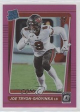 2021 Panini Donruss Optic Rated Rookie Pink Prizm Joe Tryon-Shoyinka #255 0q0m