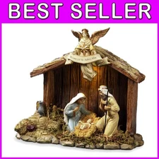 Religious Christmas Music Box Ornament