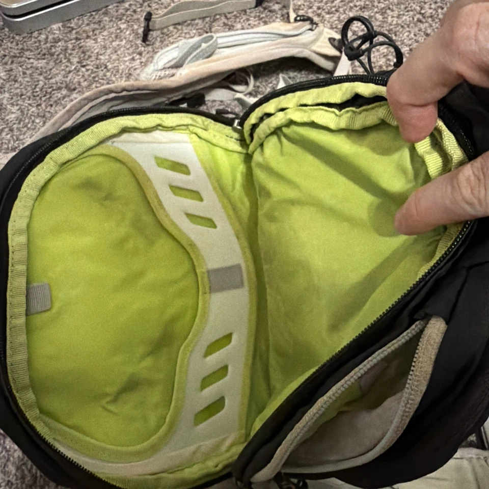 Mochila de hidratación para correr Osprey Rev 6 verde flash senderismo al aire libre sin vejiga Foto 4 de 4