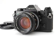 [N MINT] Canon AE-1 Program Film Camera 50mm f/1.4 S.S.C. SSC FD Lens From Japan