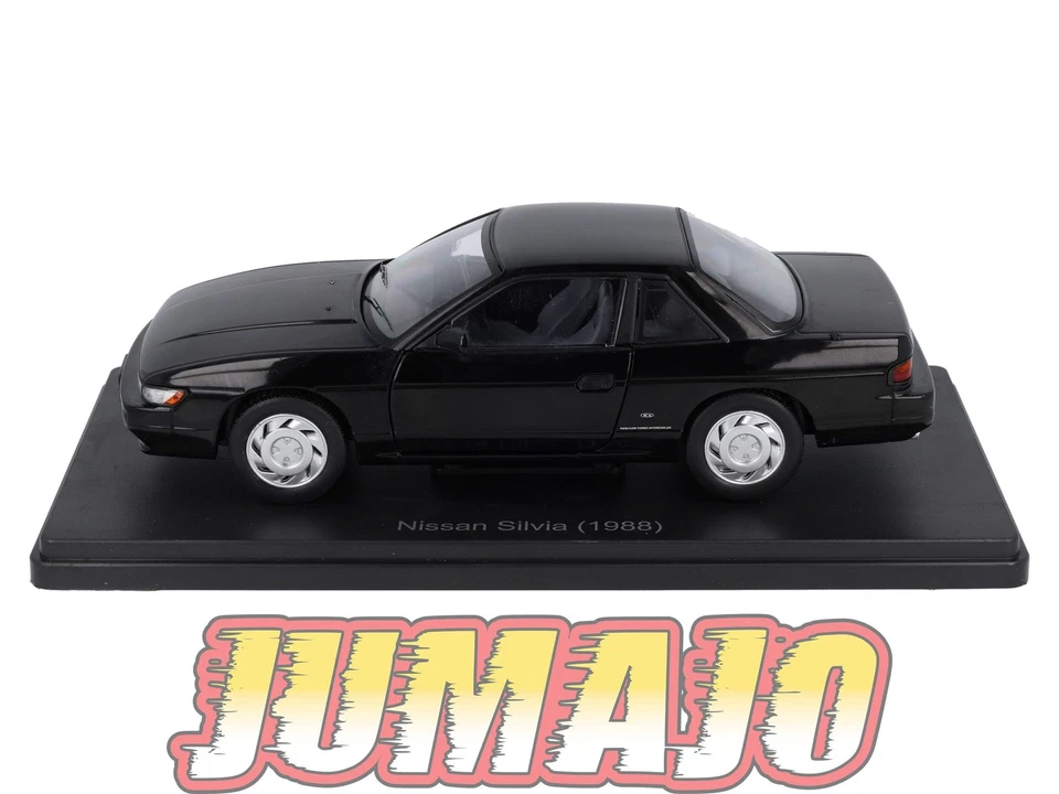 VQJ221 Voiture 1/24 Hachette Japon : NISSAN Silvia 1988 - Photo 3/4