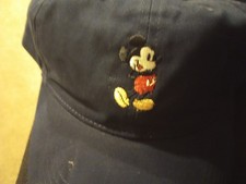 new one size adjustable Mickey mouse navy blue hat