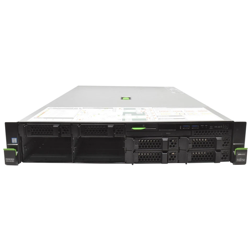 Fujitsu Primergy RX2540 M1 Server 2x E5-2620 v3 6C 2.40GHz 32 GB PC4 4x LFF 3,5 - Bild 2 von 3