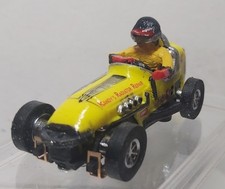 CUSTOM HO VINTAGE MIDGET SPRINT CAR w/a JAG HOBBIES ST-8 HO SLOT CAR CHASSIS