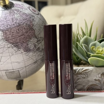 2 Blinc Ultra Volume Tubing Mascara Black Noir Travel Size NEW (td1)