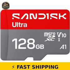 Sandisk 128GB Ultra microSD UHS-I Card - 195MB/s Read Speed