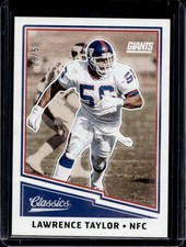 Lawrence Taylor 2017 Panini Classics #189 Blank Back /50