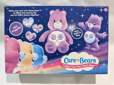 Care Bears Create Your Own Share Bear Plüsch-Set - selten eingestellt 2017