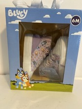 Toddler Boy Girls Bluey High Top Sneakers Zipper on side Size 6M brand new
