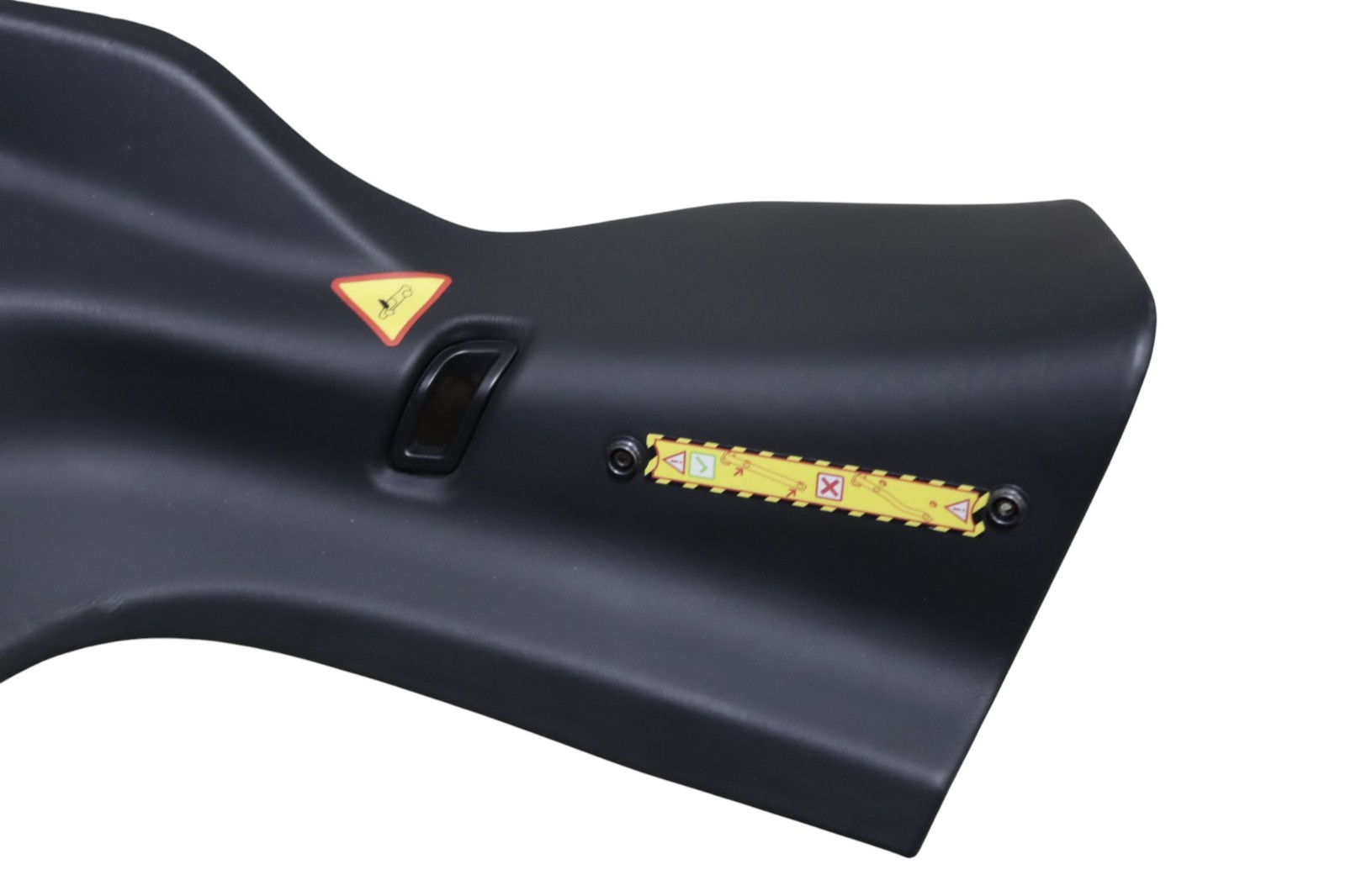 McLaren 720S Spider Rear Left & Right Black Leather Trim Panels 2019 - 2023 OEM
