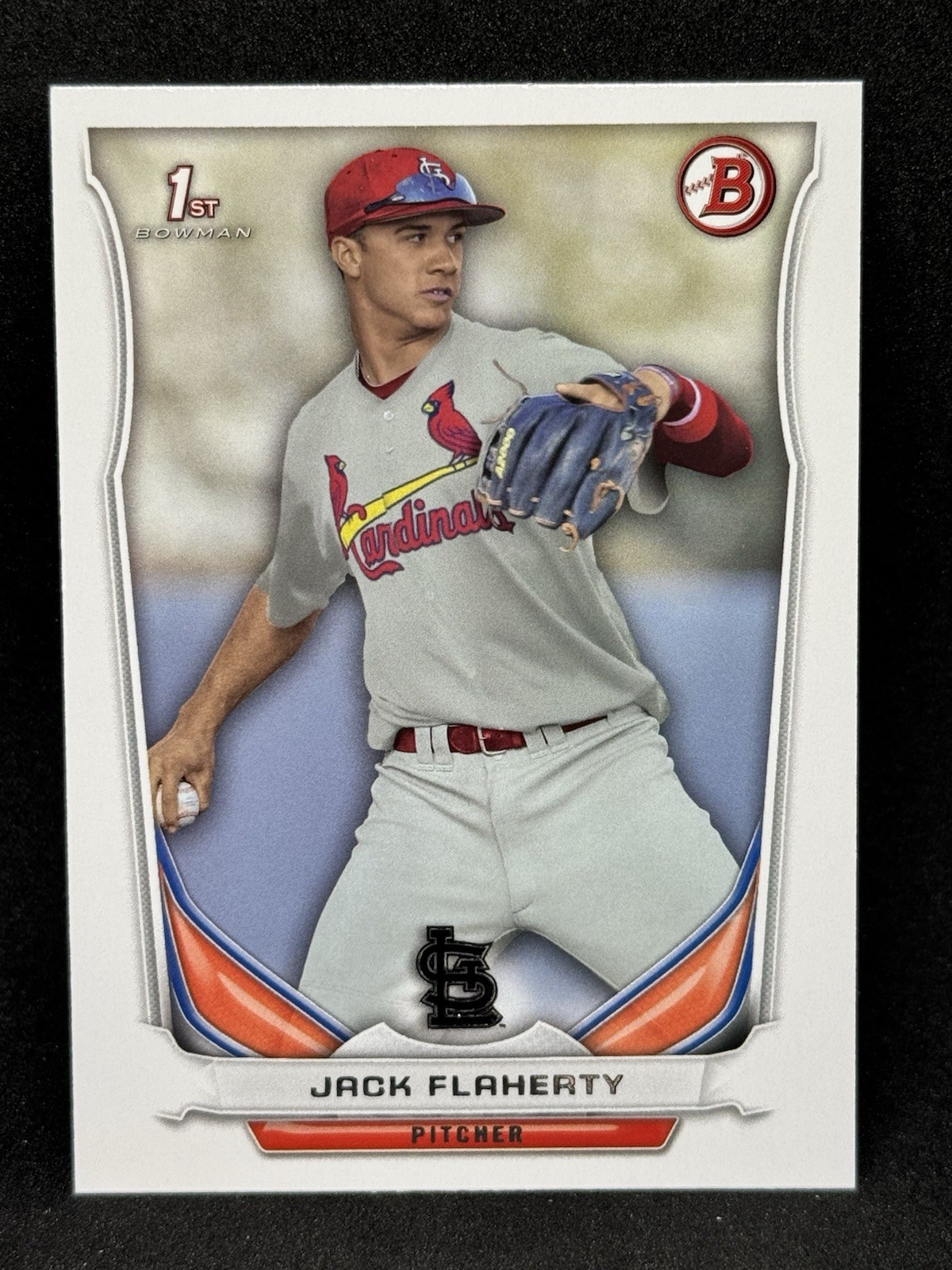 Jack Flaherty 2014 Bowman Chrome 1st Draft Prospects #DP30 - Cardinals