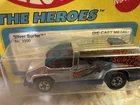 Vintage Silver Surfer Hot Wheels Van The Heroes  No Blister Cracks. Carded