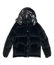 WACKO MARIA × DORMEUIL Down jacket Size: S Black Men