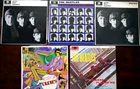 SELLING TOGETHER 5 BEATLES LP's - ONE & TWO EMI BOX - EX