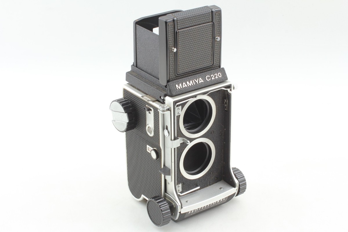 Blue Dot [Near MINT] Mamiya C220 Pro TLR Film Camera Sekor