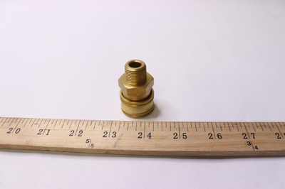 #ad #ad Pressure Washer Quick Coupler Brass 4500 PSI 3 8quot; x 3 8quot; $8.39