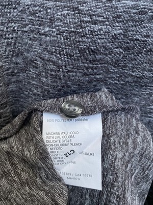 NEW Perry Ellis Men's Large Gray Black Polo Shirt Collared NWT $49