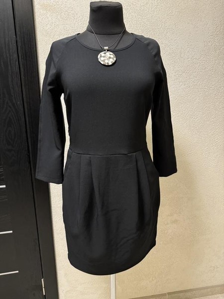Women Intimissimi Dress Black Polyester 38 / M / #9AQ5