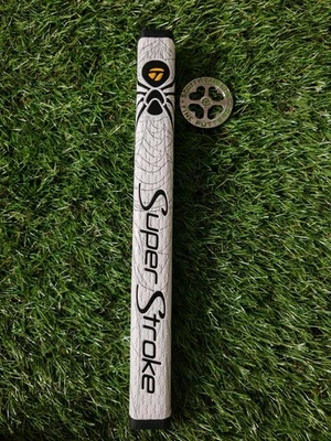 Superstroke Taylormade Pistole 1.0 weiß Spider Golfgriff KOSTENLOSER BALLMARKIERER