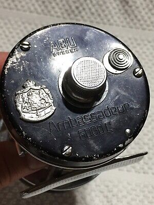 Vintage Abu Garcia Ambassadeur 6000C Bait Casting Fishing Vintage Abu Garcia Ambassadeur 6000C Bait Casting Fishing