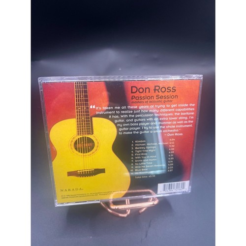 Don Ross ~ Passion Session Masters of Acoustic Guitar World Folk Country CD 1999 - Picture 2 of 2