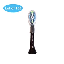 Lot of 100 | Genuine Philips Sonicare DiamondClean C3 Black Heads | No Box