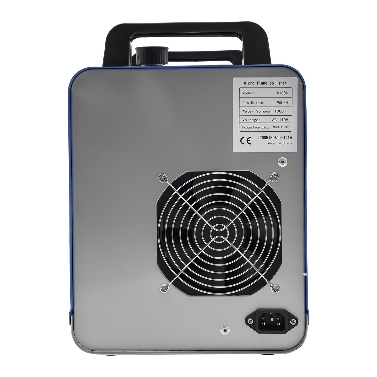 95L H180 Oxygen Hydrogen HHO Gas Flame Generator Torch Acrylic