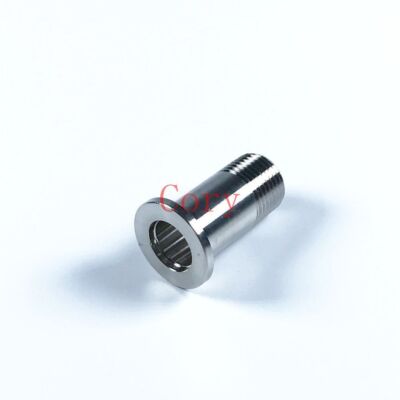 1PCS 304 Stainless Steel Flange Adapter KF16 Flange Size to 1/2BSP Male Thread #