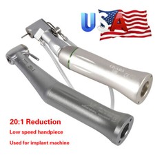 Dental Implant 20:1 Reduction Contra Angle Low Speed Handpiece fit NSK SG20