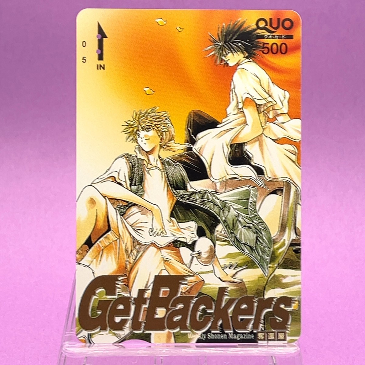 その他 GetBackers GetBackers Quo Card Shonen Magazine Japan Anime Action