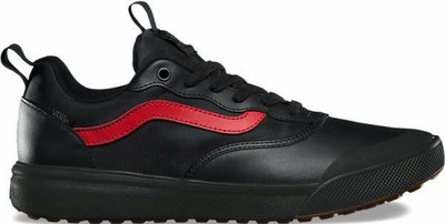 vans ultrarange red and black