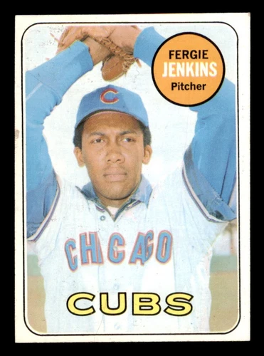 1969 Topps Baseball #640 Fergie Jenkins NM *e1
