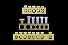 EARTH NEUTRAL BAR 5 6 8 12 13 17 WAY SCREW METAL STRIP BLOCK CONNECTOR TERMINAL