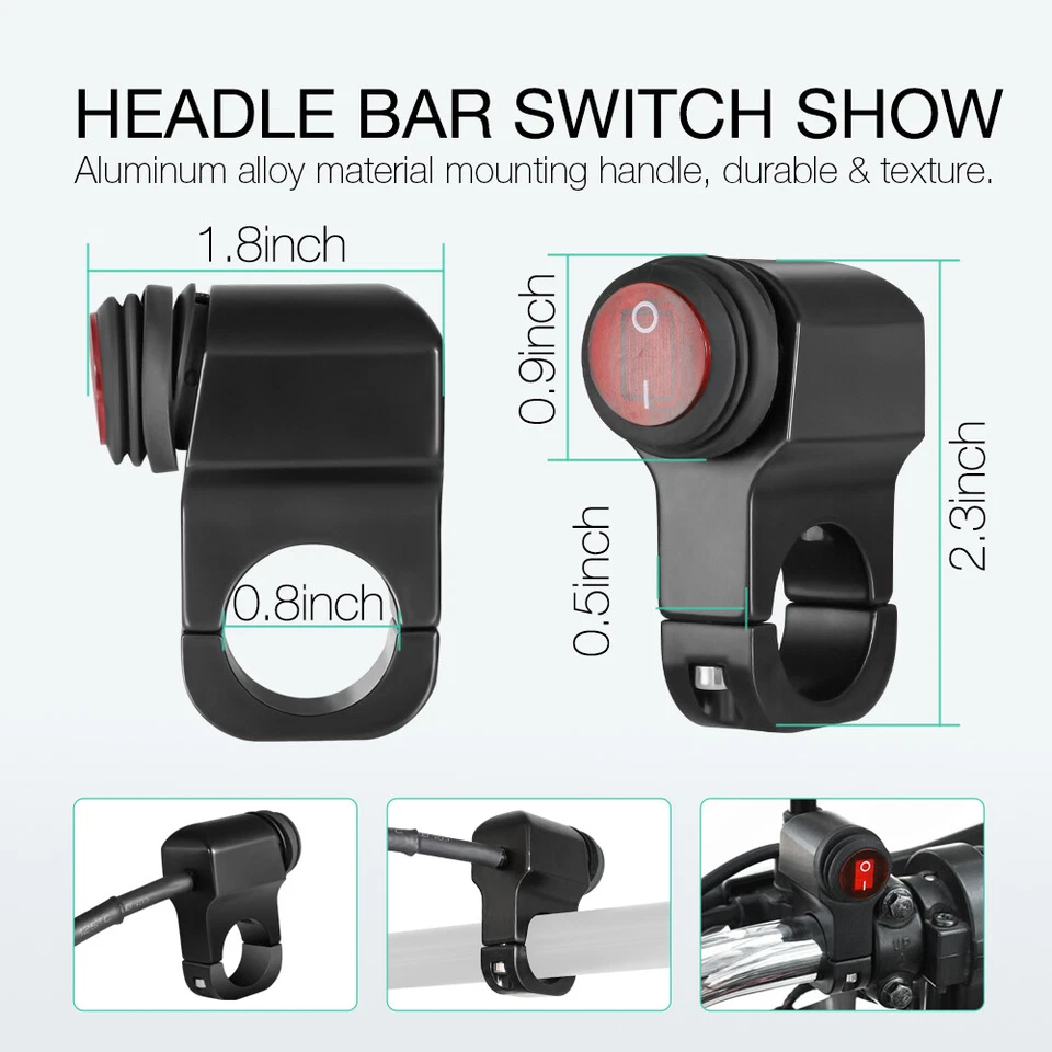 Apto para KAWASAKI KLR 650 2022-2024 KLR650 LED Amarillo Luz de Conducción Spot Pods 4" Foto 2 de 4