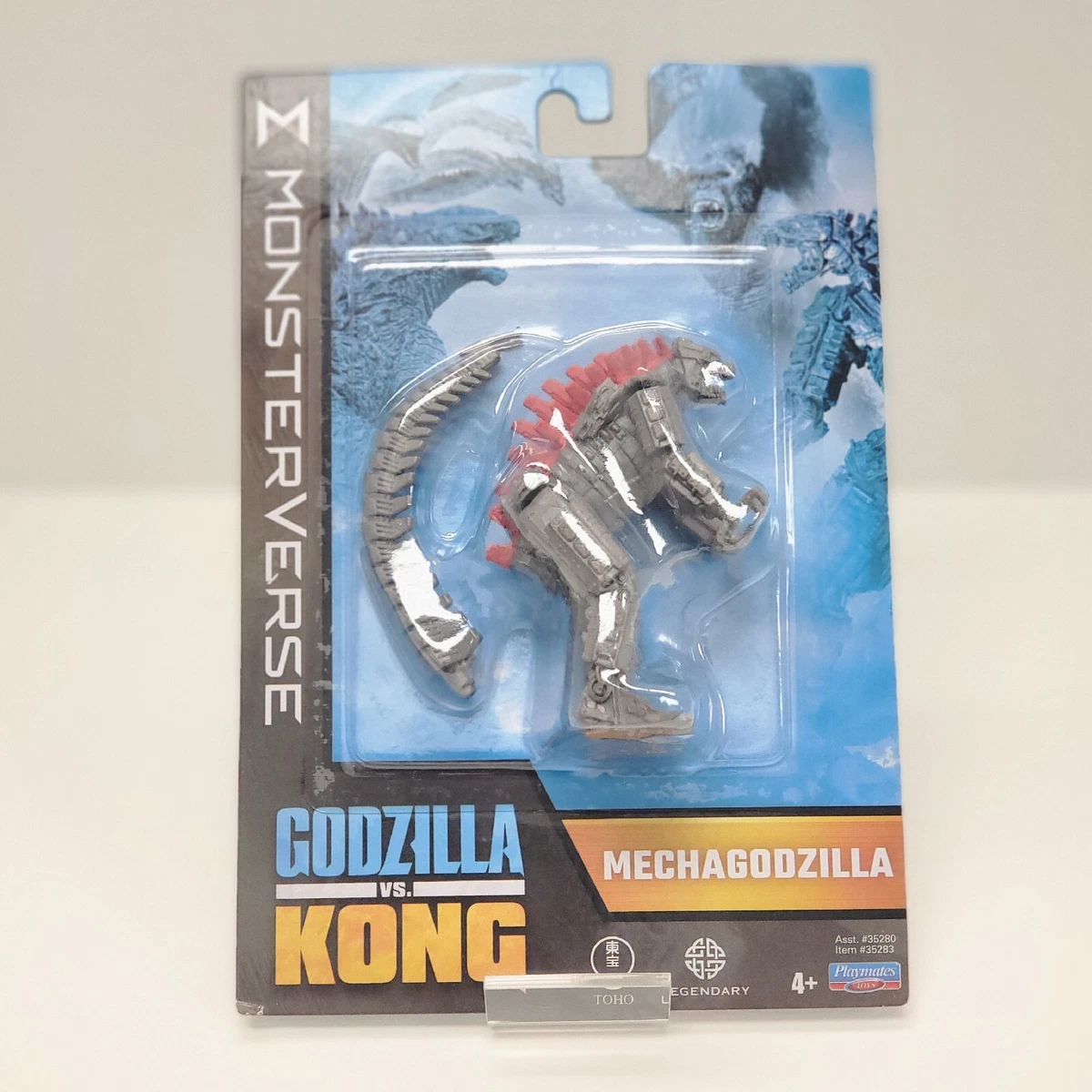 GODZILLA VS. KONG MONSTERVERSE MechaGodzilla 3 1/2" Figure by Playmates Toys  | eBay