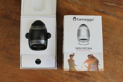 Tamaggo 360LiveCam, la caméra qui retransmet des images à 360° en temps
