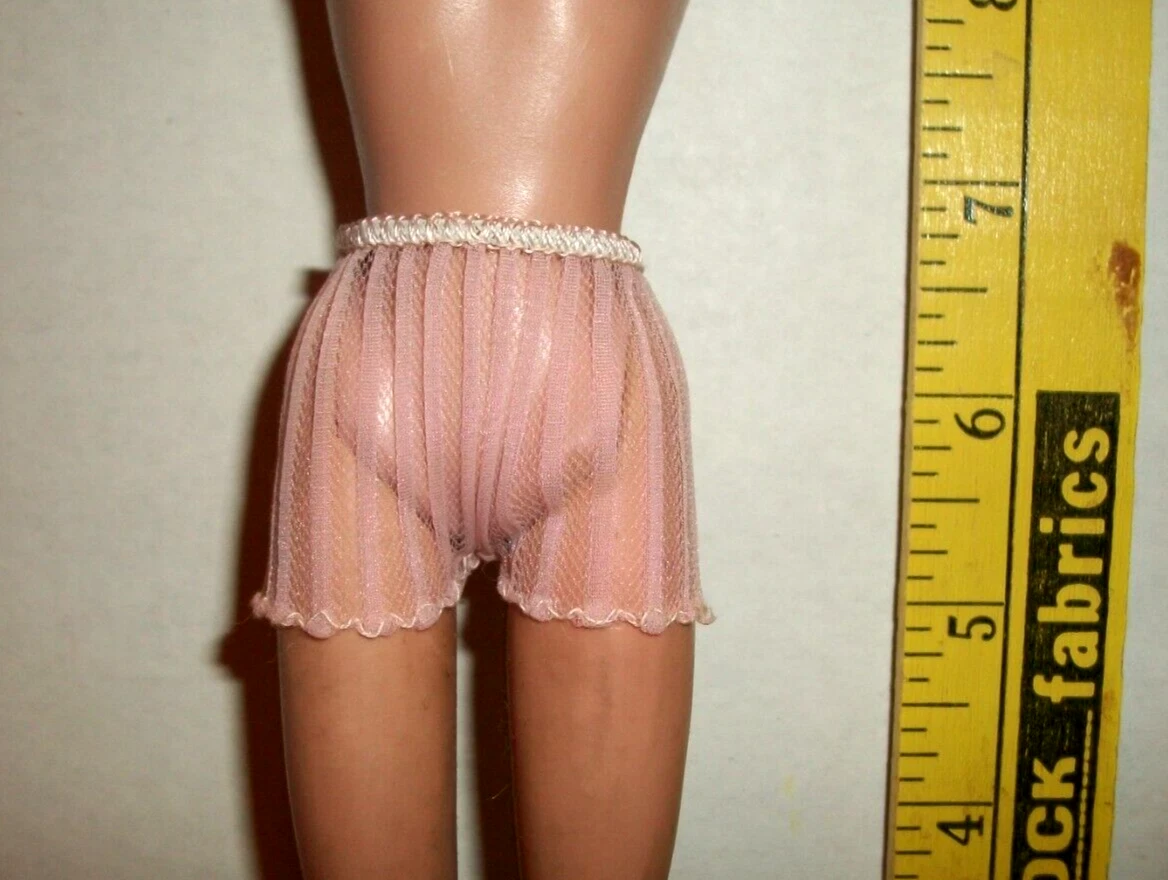 VINTAGE MATTEL BARBIE #919 UNDERGARMENTS PINK PANTIES 1959 - 1962 VERY GOOD  A12