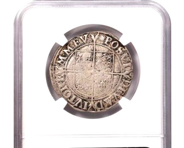 ELIZABETHさま　ご確認用 1592-95 Great Britain England Shilling Elizabeth I. NGC VF Details