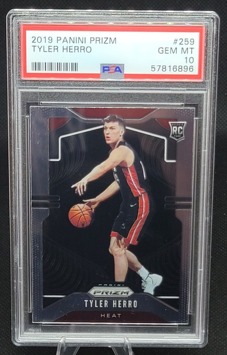 Panini prizm Tyler herro RC 149枚限定 PSA10 Tyler Herro 2019-20 Panini Prizm Rookie RC Heat PSA 10 GEM