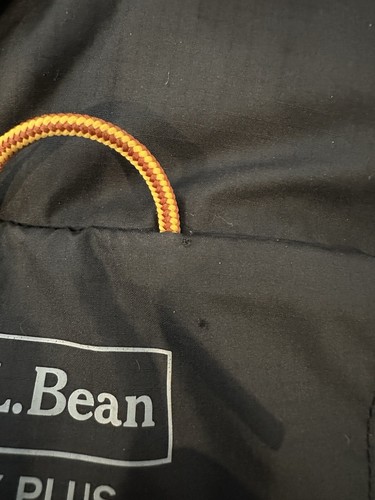 LL Bean Mountain Classic Down Quilted Puffer Parka Women's Plus 1X Regular Black - Picture 16 of 18
