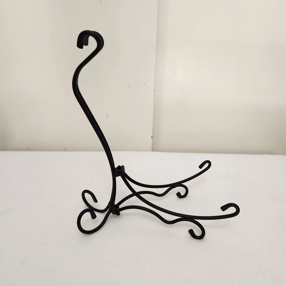 Libro de cocina/soporte de recetas Southern Living At Home negro de hierro forjado desplazado COCINAR Foto 3 de 4