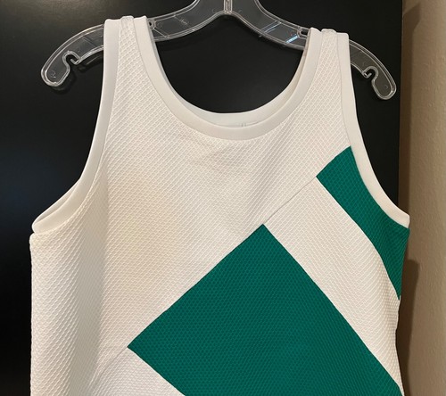 NWOT ADIDAS EQT 3 Stripe Green Sleeveless Top/Tank - Size Medium - CUTE! - 第 4/10 張圖片