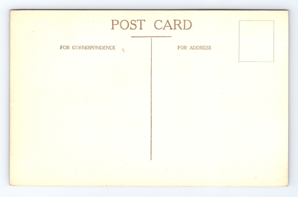 Vintage Old Postcard Interior View Stoke Poges Church Penn Pew 1920's