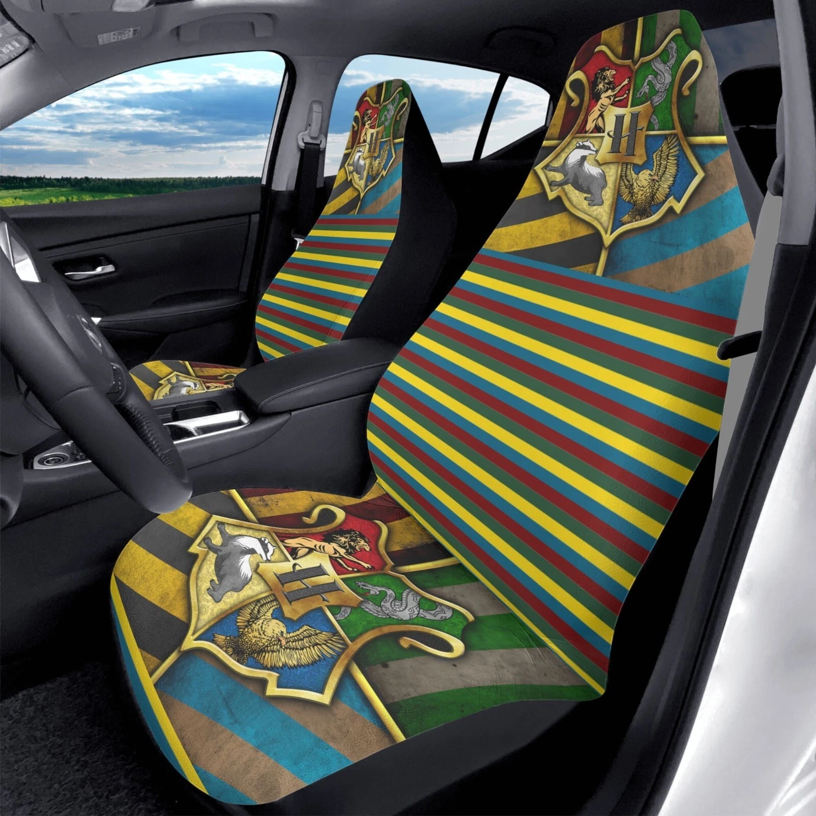 Transform Your Ride with Magical Harry Potter & Hogwarts-Inspired Seat Covers