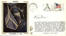 HEAO-8 Cover Signed By Astronaut MARTY FETTMAN