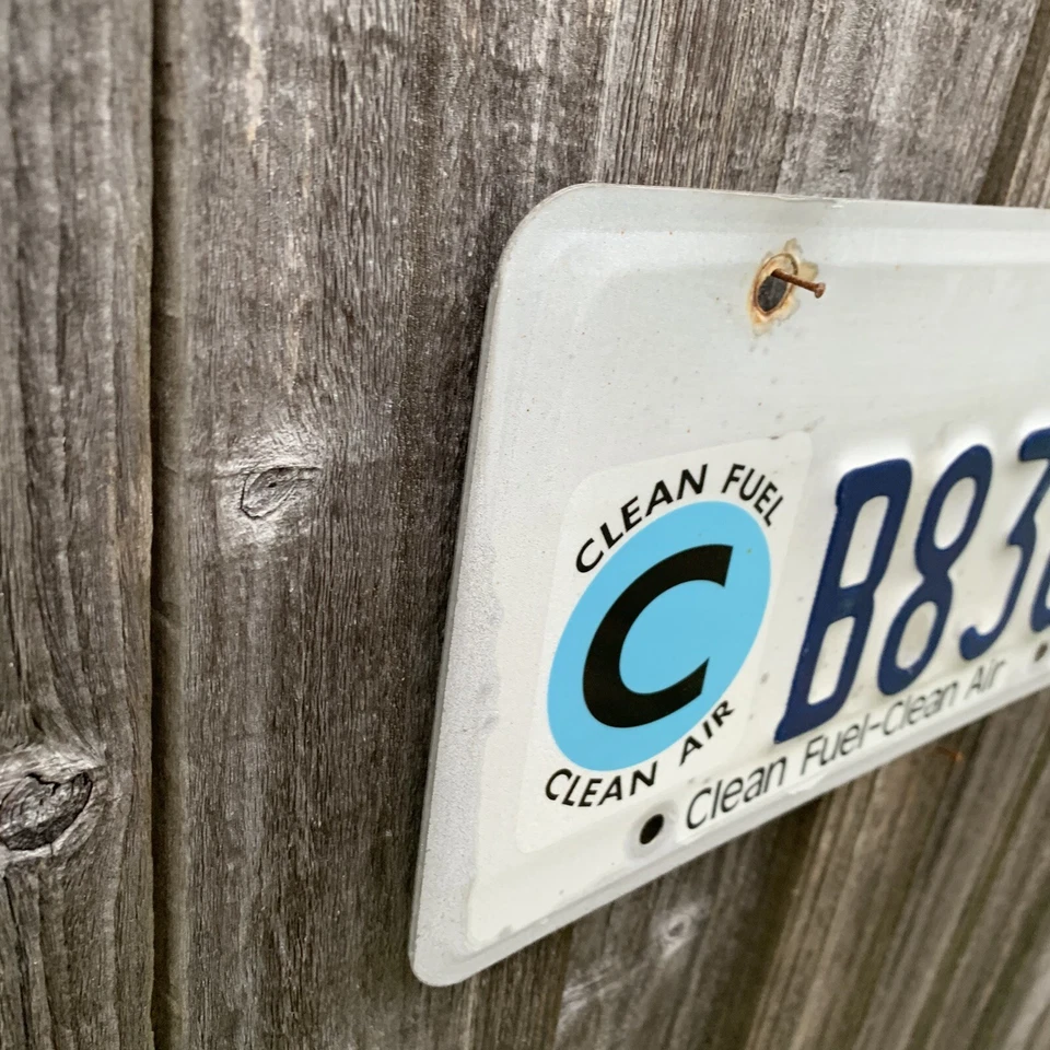 ERROR MATRÍCULA UTAH, FALTA PINTURA EN "UTAH" #B836S Foto 4 de 4